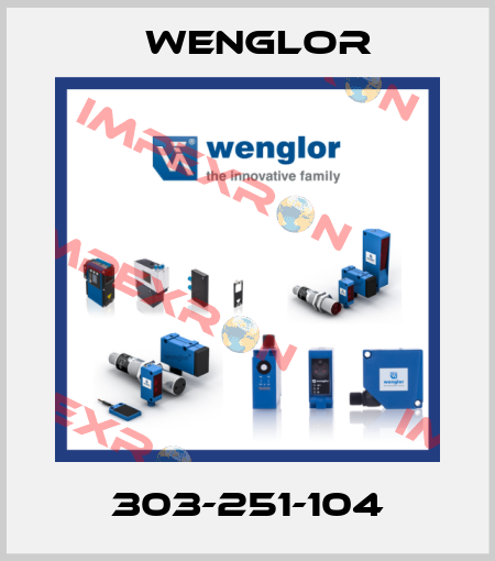 303-251-104 Wenglor