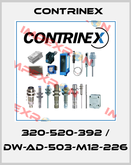 320-520-392 / DW-AD-503-M12-226 Contrinex