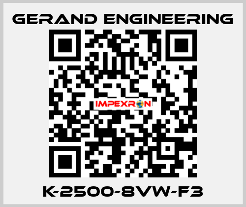 K-2500-8VW-F3 Gerand Engineering