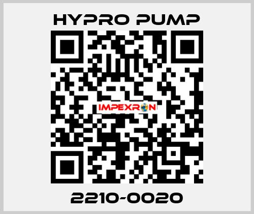2210-0020 Hypro Pump