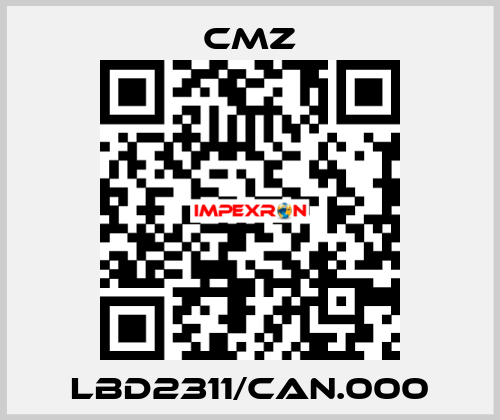 LBD2311/CAN.000 CMZ