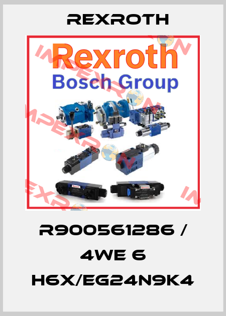 R900561286 / 4WE 6 H6X/EG24N9K4 Rexroth