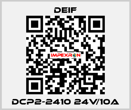 DCP2-2410 24V/10A Deif