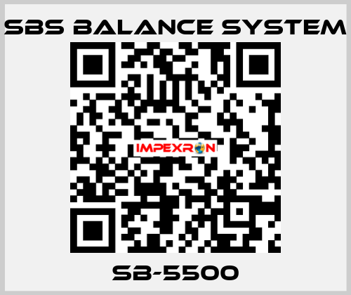 SB5500 SBS BALANCE SYSTEM