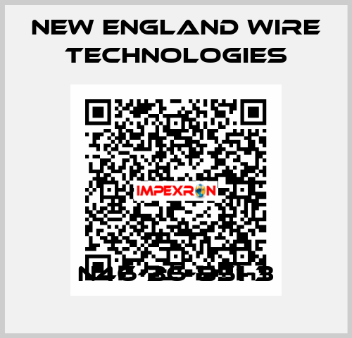 N46-36-851-3 New England Wire Technologies