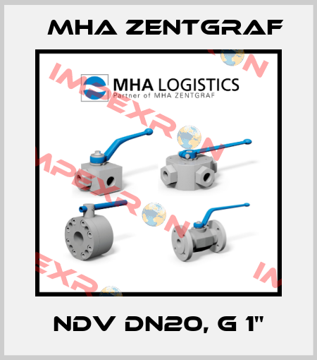 NDV DN20, G 1“ Mha Zentgraf