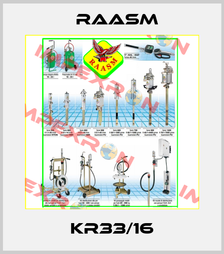 KR33/16 Raasm