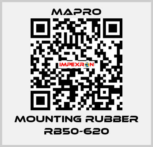 Mounting rubber RB50-620 Mapro