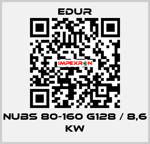 NUBS 80-160 G128 / 8,6 kW Edur