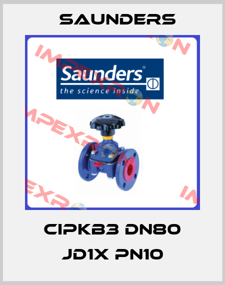 CIPKB3 DN80 JD1X PN10 Saunders