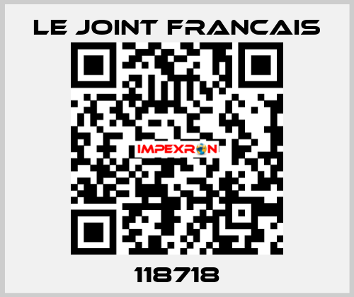 118718 LE JOINT FRANCAIS