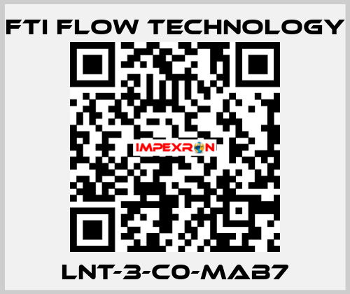 LNT-3-C0-MAB7 Fti Flow Technology