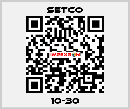 10-30 SETCO