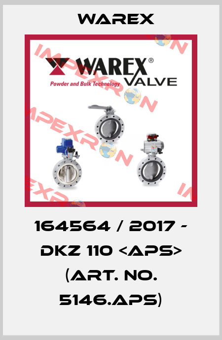 164564 / 2017 - DKZ 110 <APS> (Art. No. 5146.APS) Warex
