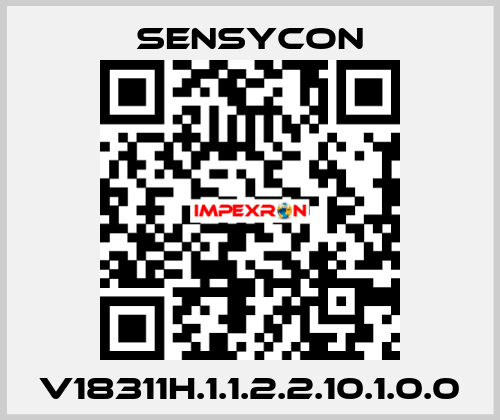 V18311H.1.1.2.2.10.1.0.0 SENSYCON
