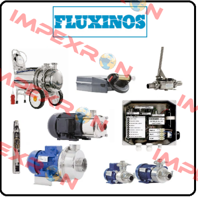 G90Exp motor pump and stainless steel trolley fluxinos