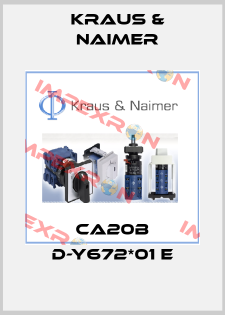 CA20B D-Y672*01 E Kraus & Naimer