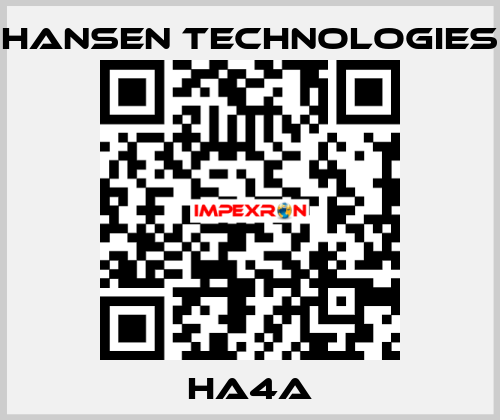 HA4A HANSEN TECHNOLOGIES