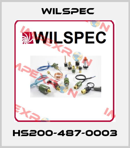 HS200-487-0003 Wilspec
