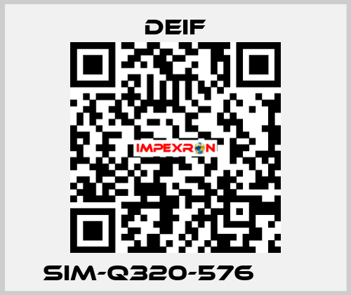 SIM-Q320-576В АС Deif
