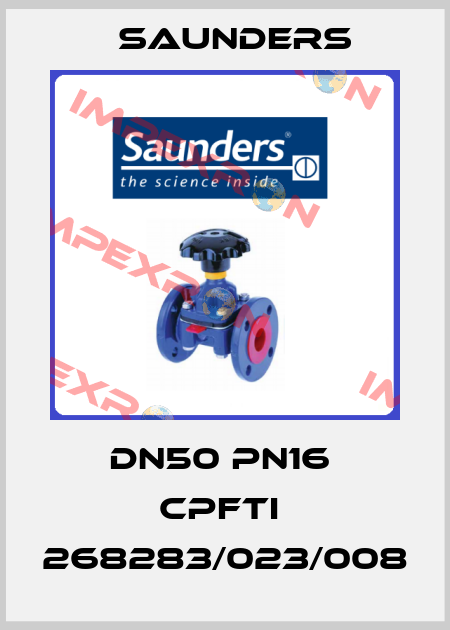DN50 PN16  CPFTI  268283/023/008 Saunders