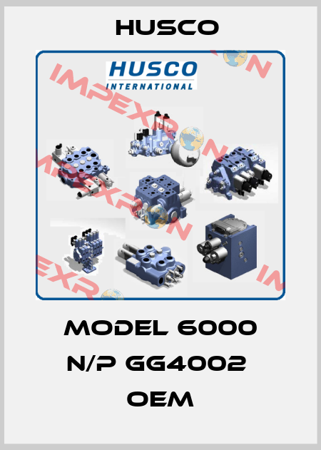 MODEL 6000 N/P GG4002  OEM Husco
