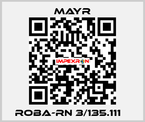  ROBA-RN 3/135.111    Mayr