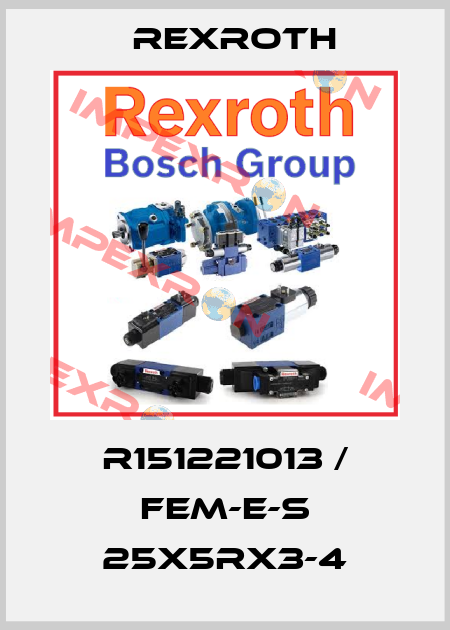 R151221013 / FEM-E-S 25X5RX3-4 Rexroth