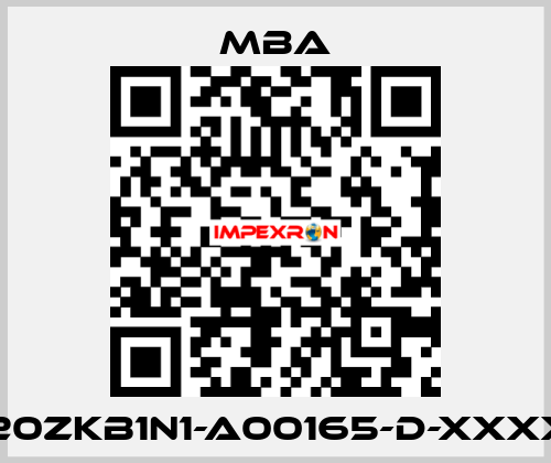 MBA220ZKB1N1-A00165-D-XXXXXXXX MBA