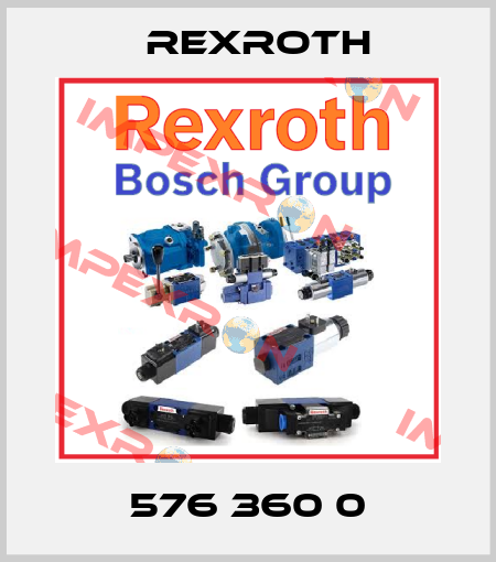 576 360 0 Rexroth
