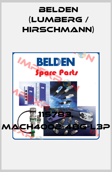 115783, MACH4002-48G-L3P Belden (Lumberg / Hirschmann)