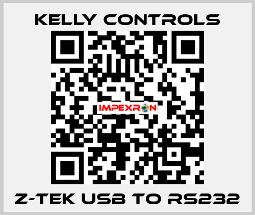 Z-TEK USB TO RS232 Kelly Controls