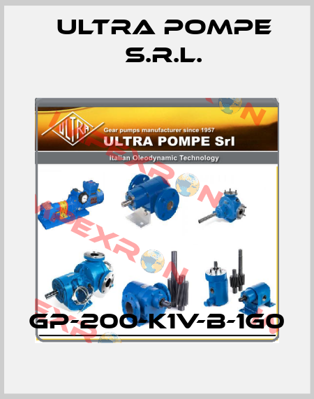GP-200-K1V-B-1G0 Ultra Pompe S.r.l.