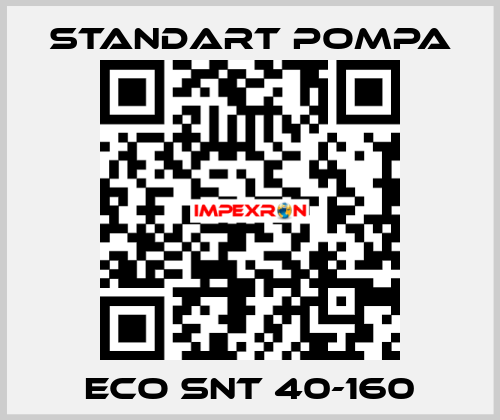 ECO SNT 40-160 STANDART POMPA
