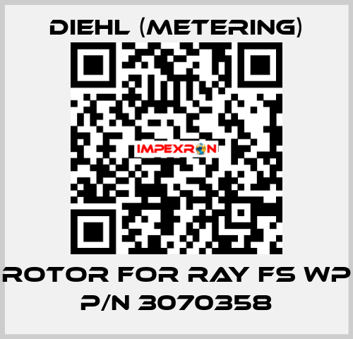 rotor for RAY FS WP p/n 3070358 Diehl (Metering)