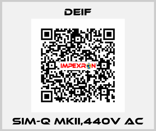 SIM-Q MKII,440V AC Deif