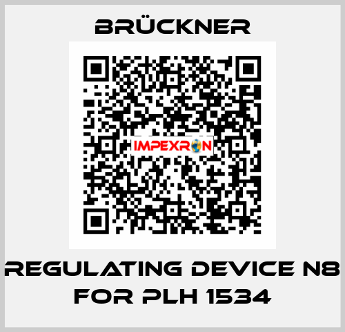 regulating device N8 for PLH 1534 Brückner
