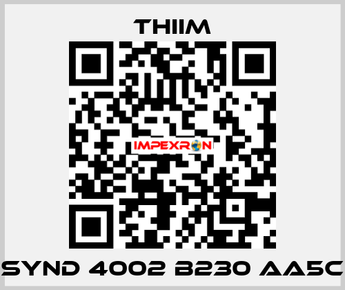 SYND 4002 B230 AA5C Thiim