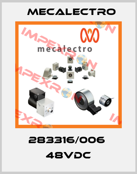 283316/006  48vdc Mecalectro