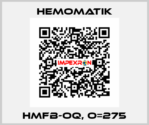 HMFB-OQ, O=275 Hemomatik