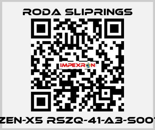 ZEN-X5 RSZQ-41-A3-S001 Roda Sliprings