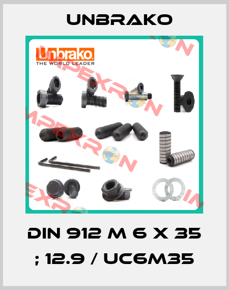 DIN 912 M 6 x 35 ; 12.9 / UC6M35 Unbrako