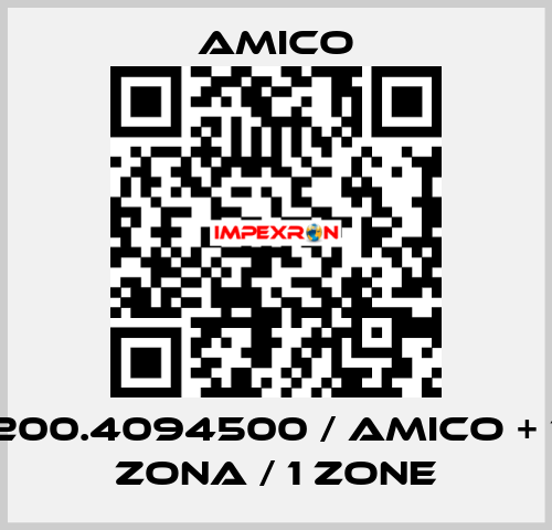 200.4094500 / AMICO + 1 ZONA / 1 ZONE AMICO