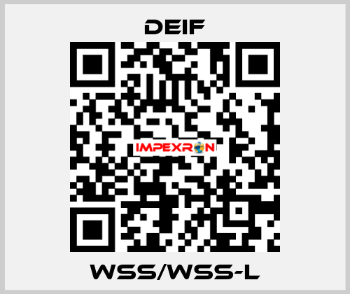 WSS/WSS-L Deif