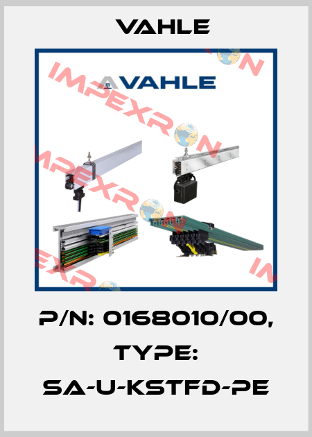P/n: 0168010/00, Type: SA-U-KSTFD-PE Vahle