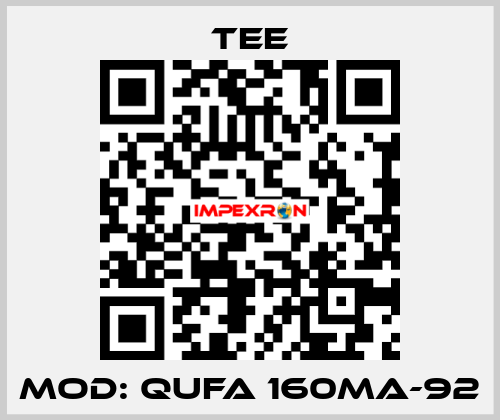 Mod: QUFA 160MA-92 TEE