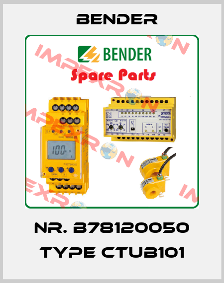 Nr. B78120050 Type CTUB101 Bender