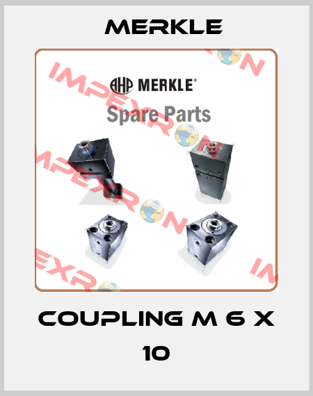 COUPLING M 6 x 10 Merkle