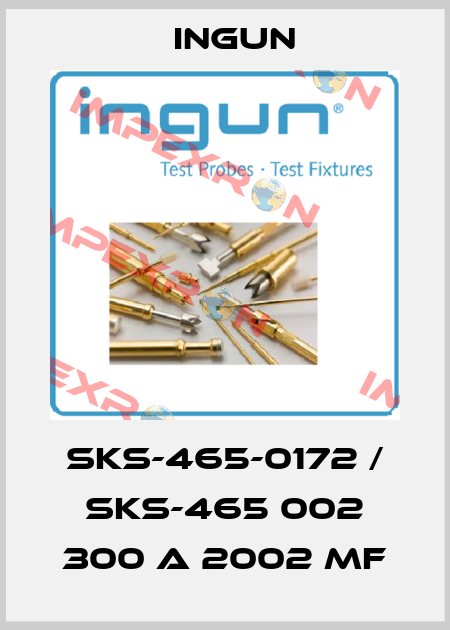 SKS-465-0172 / SKS-465 002 300 A 2002 MF Ingun