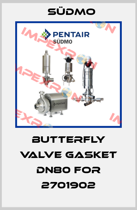 Butterfly valve gasket DN80 for 2701902 Südmo